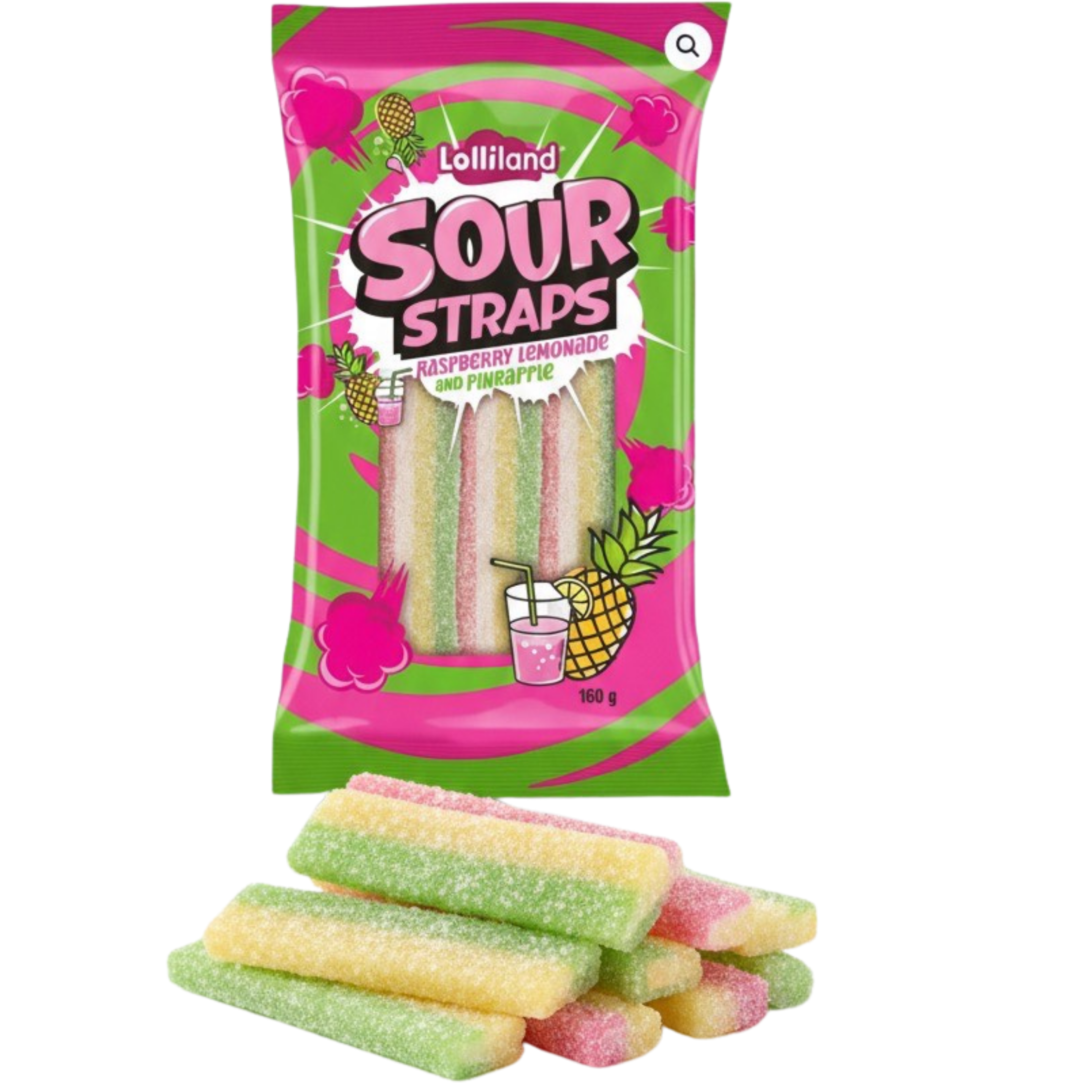 Raspberry & Pineapple Lemonade Straps