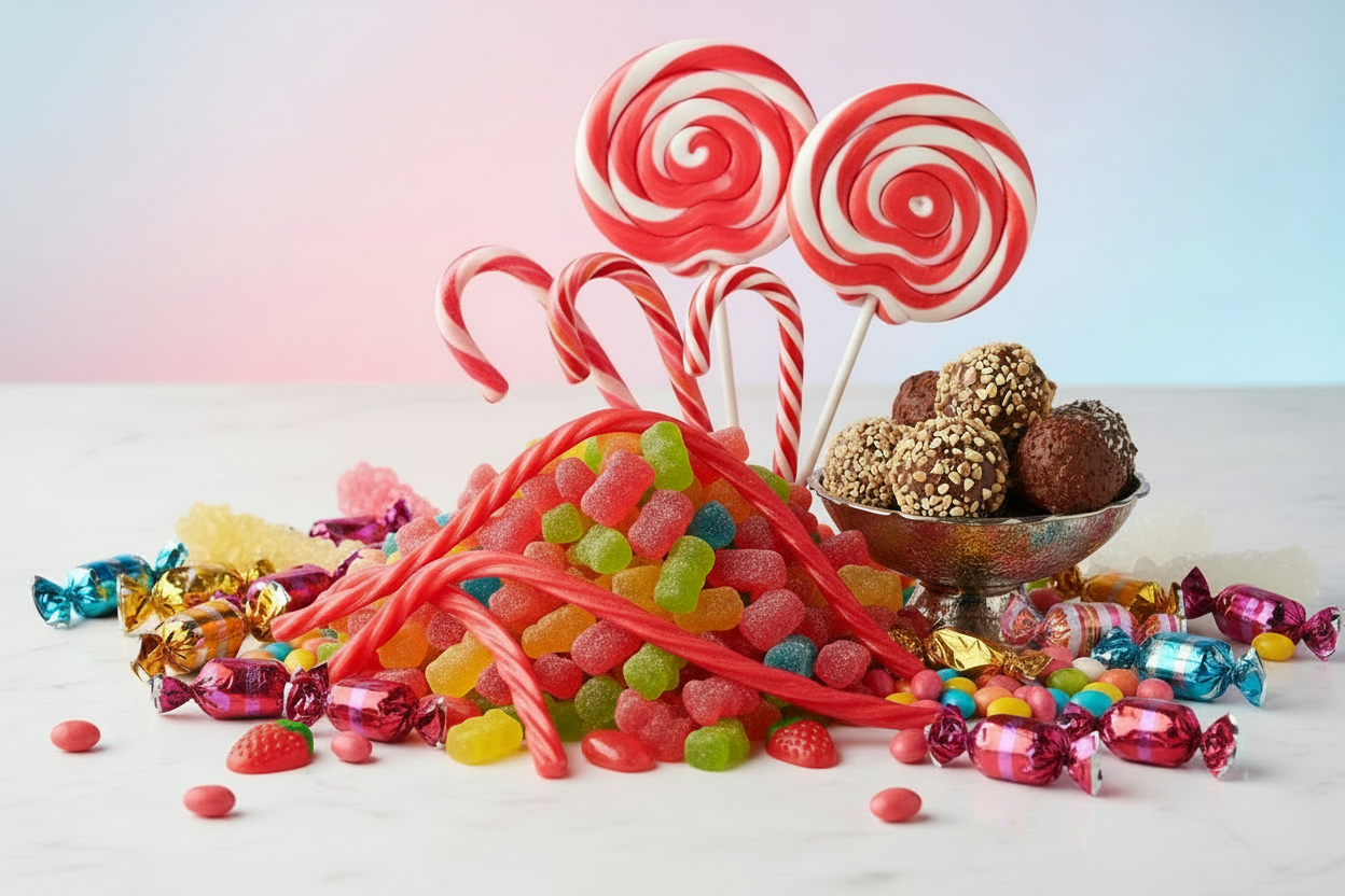 can you take away the sweet delights on top left 